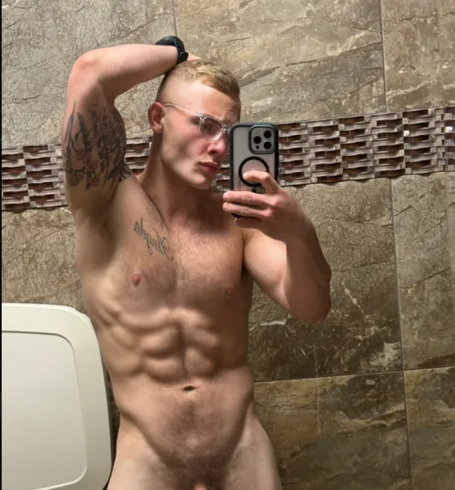 Post workout pump hitting different today