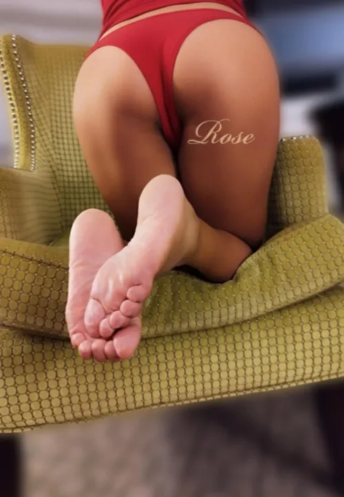 Pour les amateurs de rouge… ou de pieds