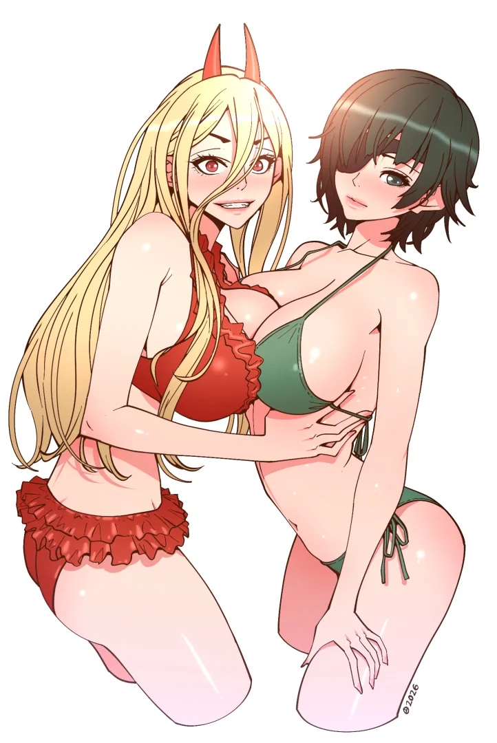 Power & Himeno (@alien1452)