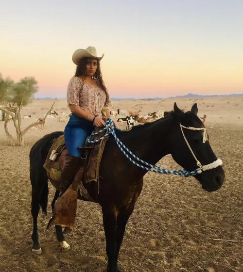 Practicing my riding 