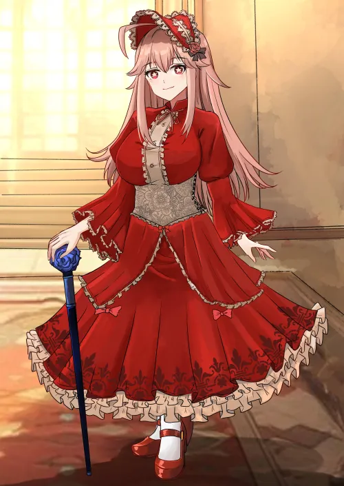 Prickett, the Red Queen — Royal Gothic Lolita Ensemble