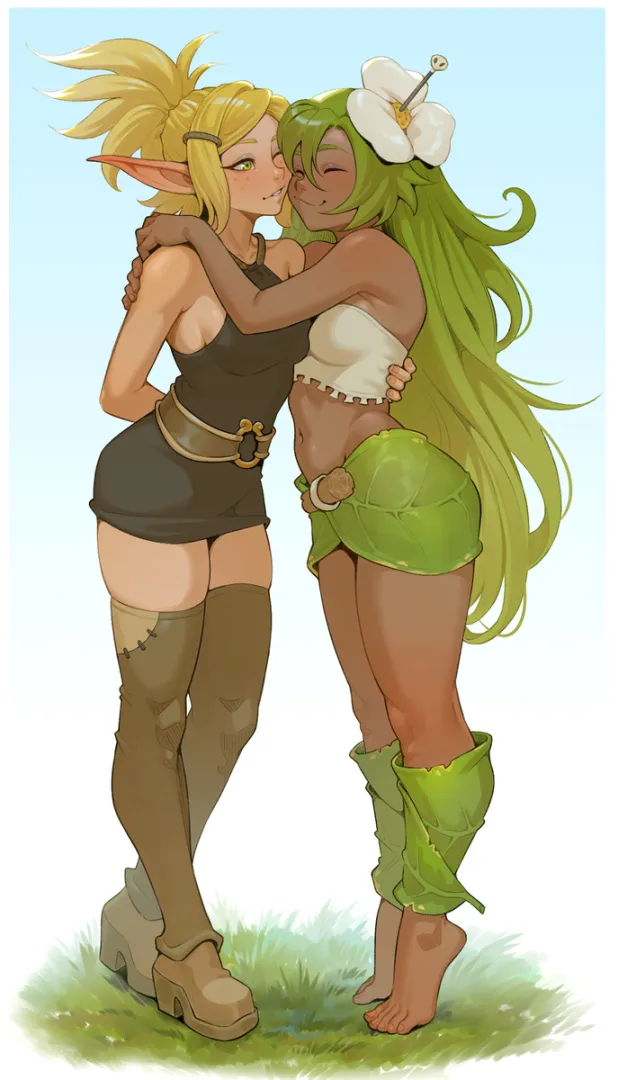 Princess and her bodyguard (cheshirrr) [Wakfu]