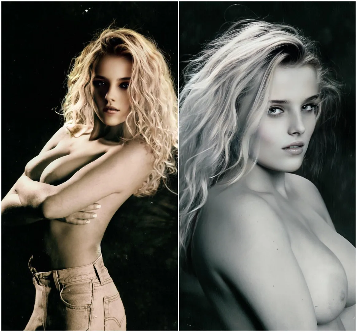 Private photo shoot (1998,18) for my Playboy submission (not sure what camera or film the photographer used)