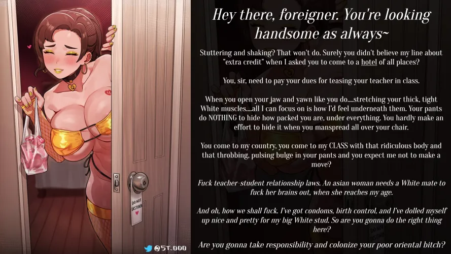 Professor-Student Relations [Bleached] [Raceplay] [Flirting] [Condoms] [QoH] [WMAF]