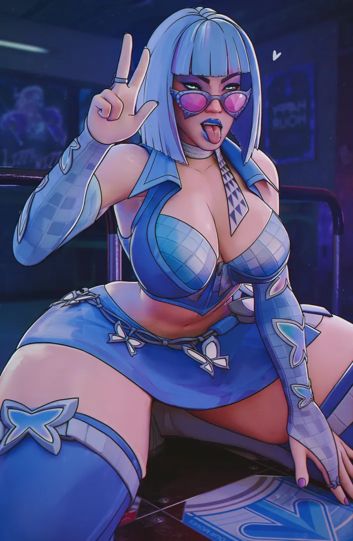 Psychedelic Pulse Psylocke (Sfrinzy) [Marvel Rivals]