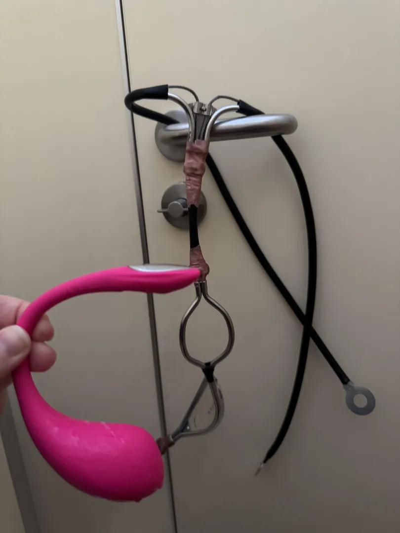 Public bathroom break…