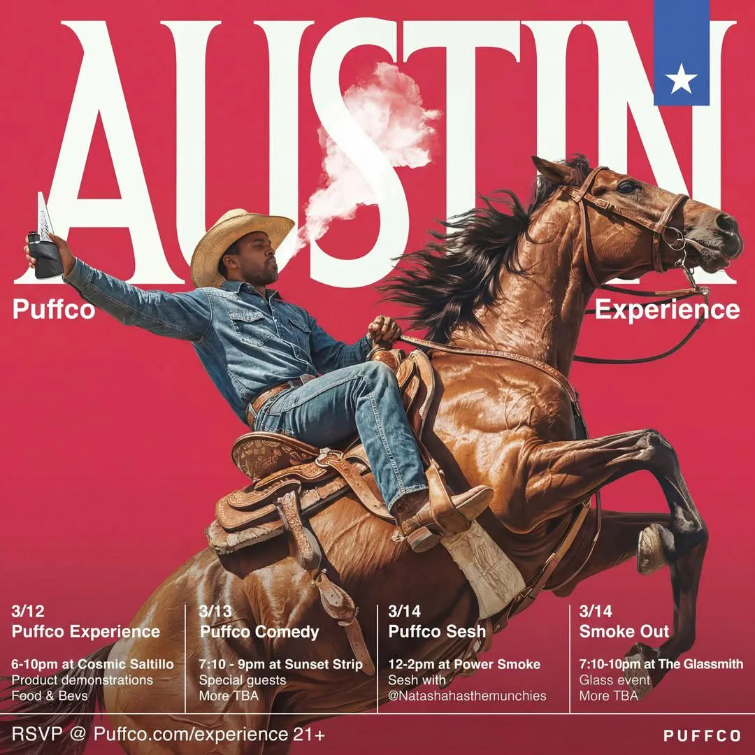 Puffco is coming to Texas! Anybody going?