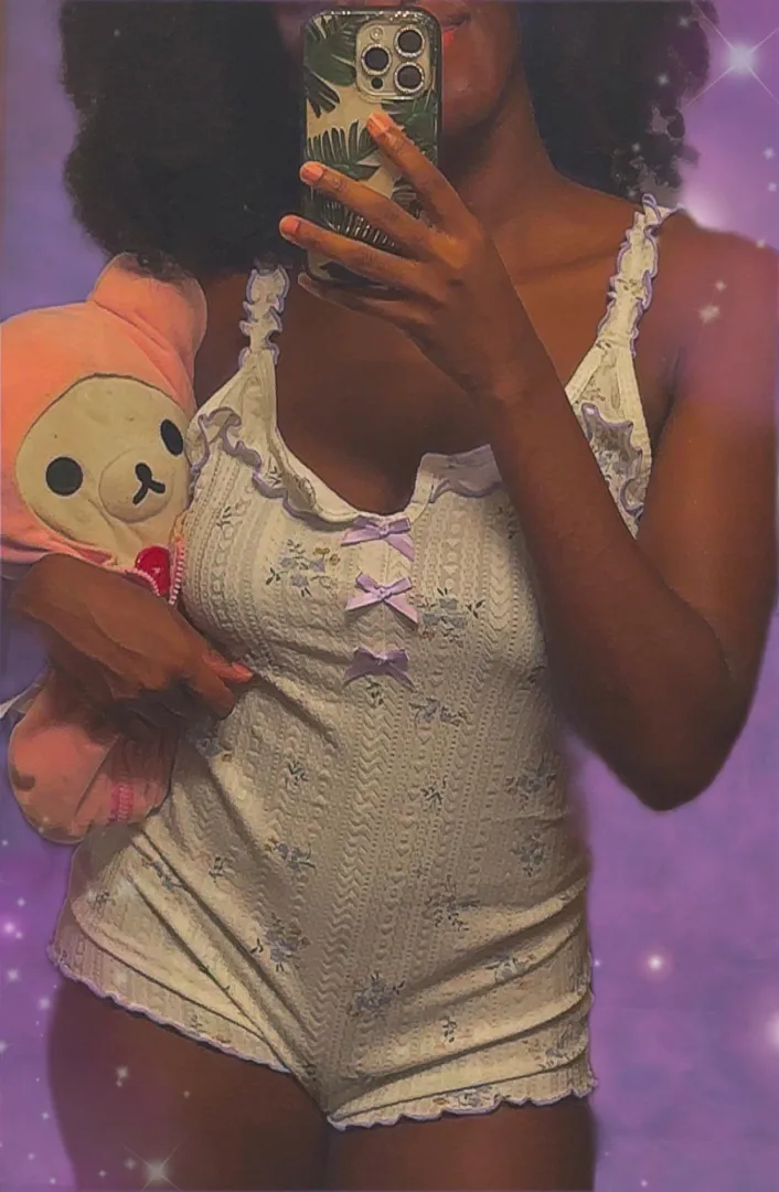 purple and flowers = my favorite 