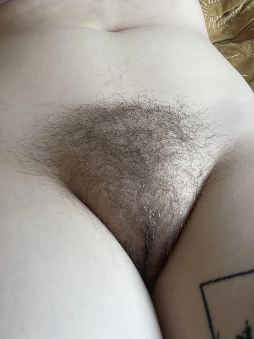 pussy tastes so much better when it's hairy