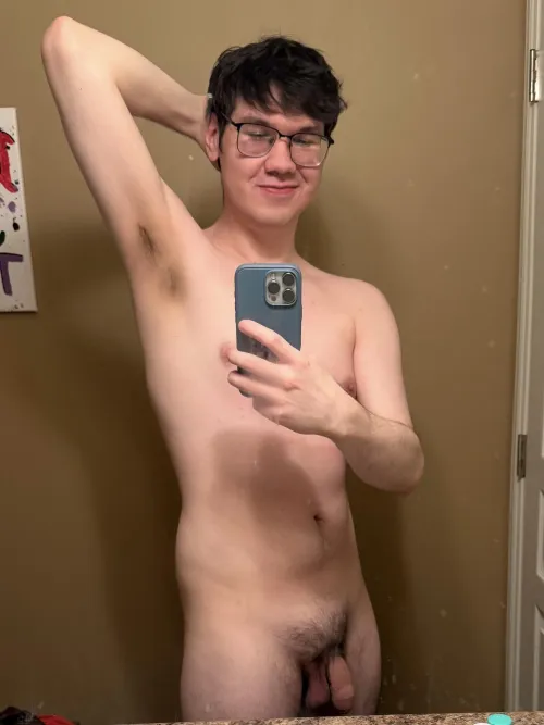 Put your face in a nerdy twink’s pits?