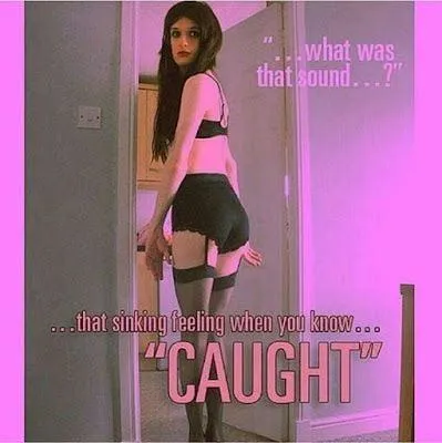 querer ser pillada y rogar para que lo oculten