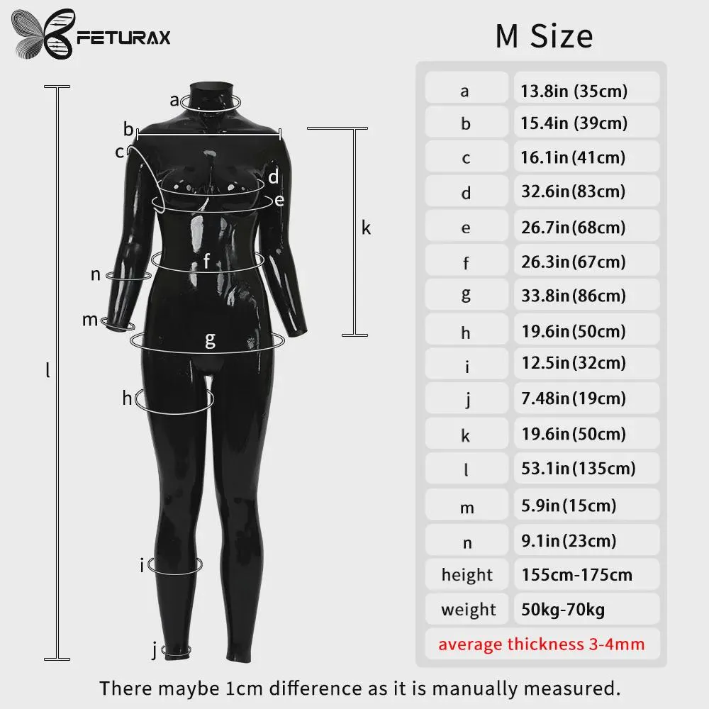 Question about the sizing on a silicone catsuit