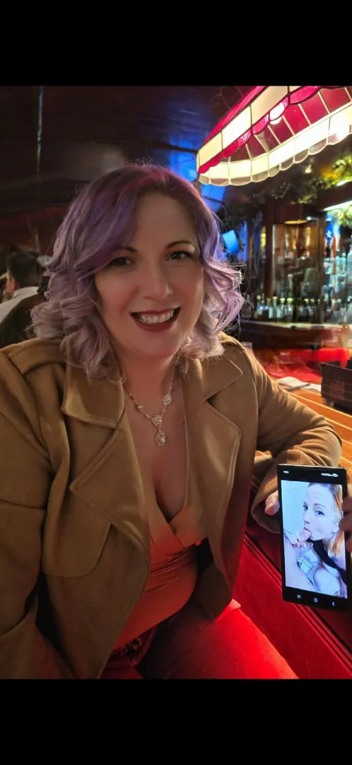 Quick reminder for him of what happens if he follows me into the bathroom!