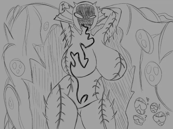 Quick stalker sketch (OC)