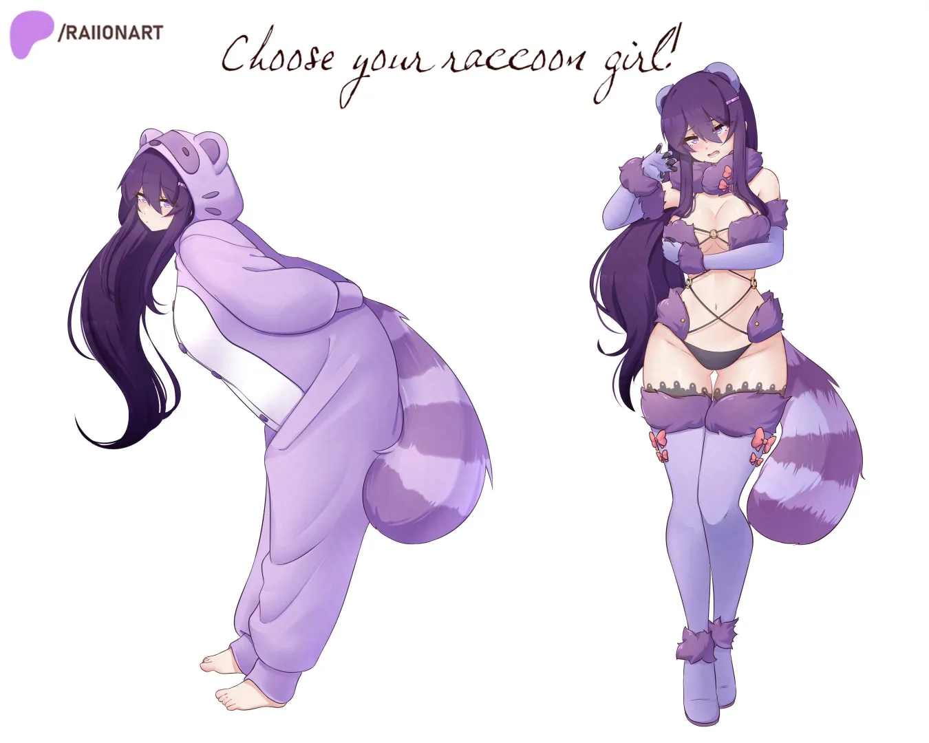 Raccoon Yuri ( RaionArt )