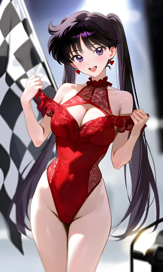 Race Queen Rei Hino [Sailor Moon]