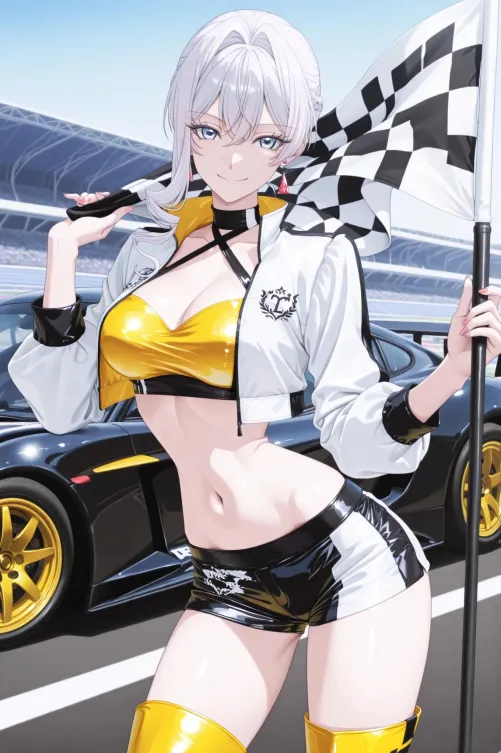 Race Queen Scarlet [May I ask for One Final Thing]