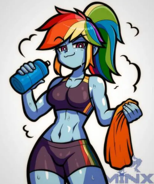 Rainbow Human Form (by me)