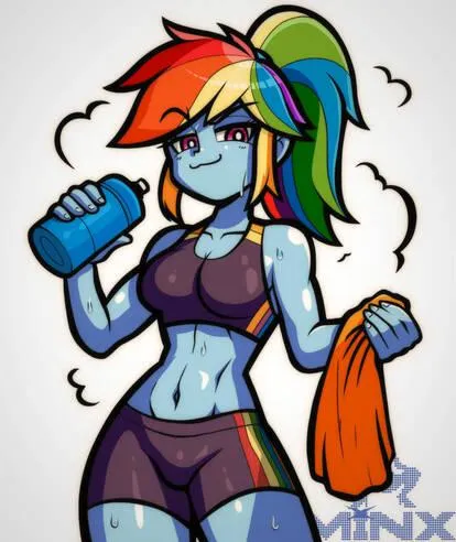 Rainbow Human Form (by me)