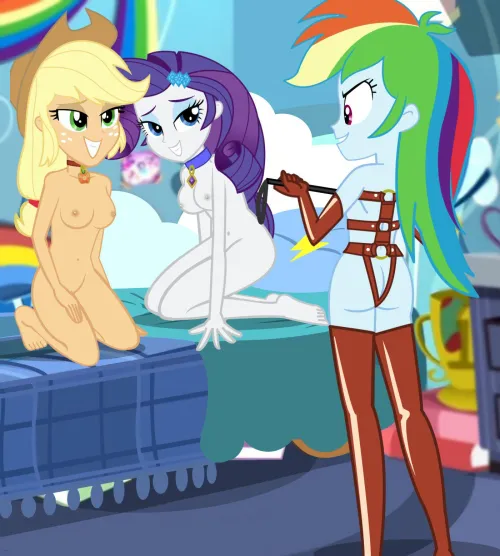 Ranbow Dash's night of domination (succubi samus)