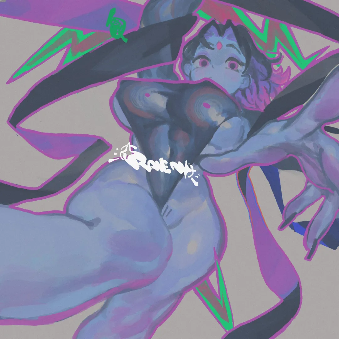 Raven artwork by (KezieDra)