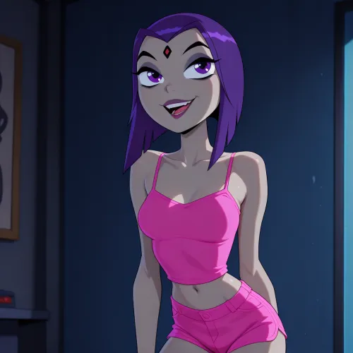 Raven tries out pink (Star_Whores)