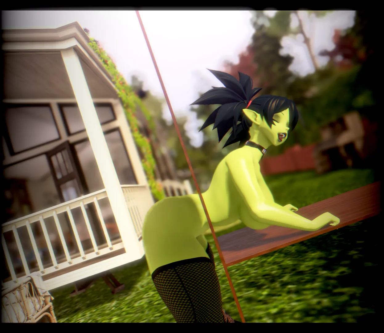 Ready and Waiting.~ ...and stuck. (Second Life)