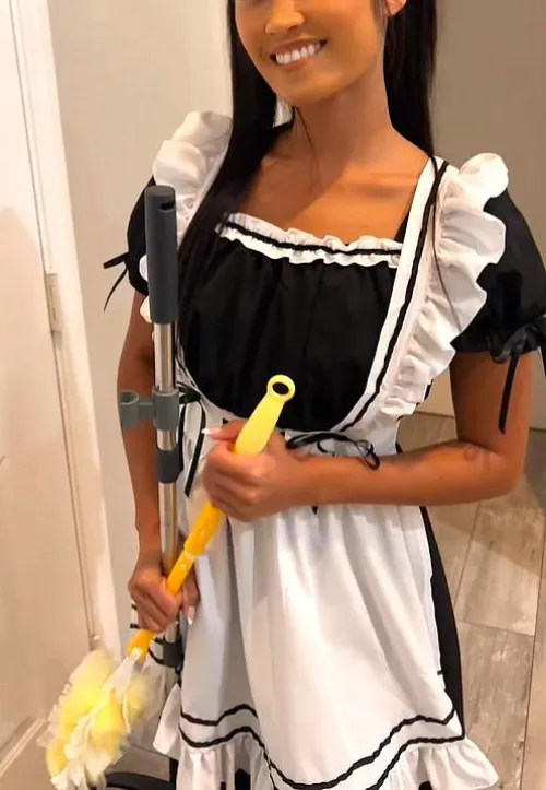 Ready to be a very bad maid 