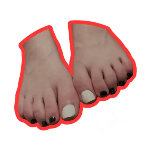 really, only feet for you. you’re more than safe here!