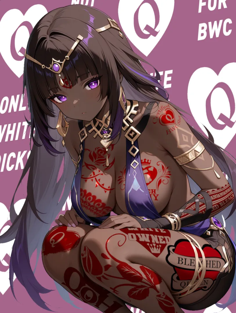 Red looks good on you, hun~