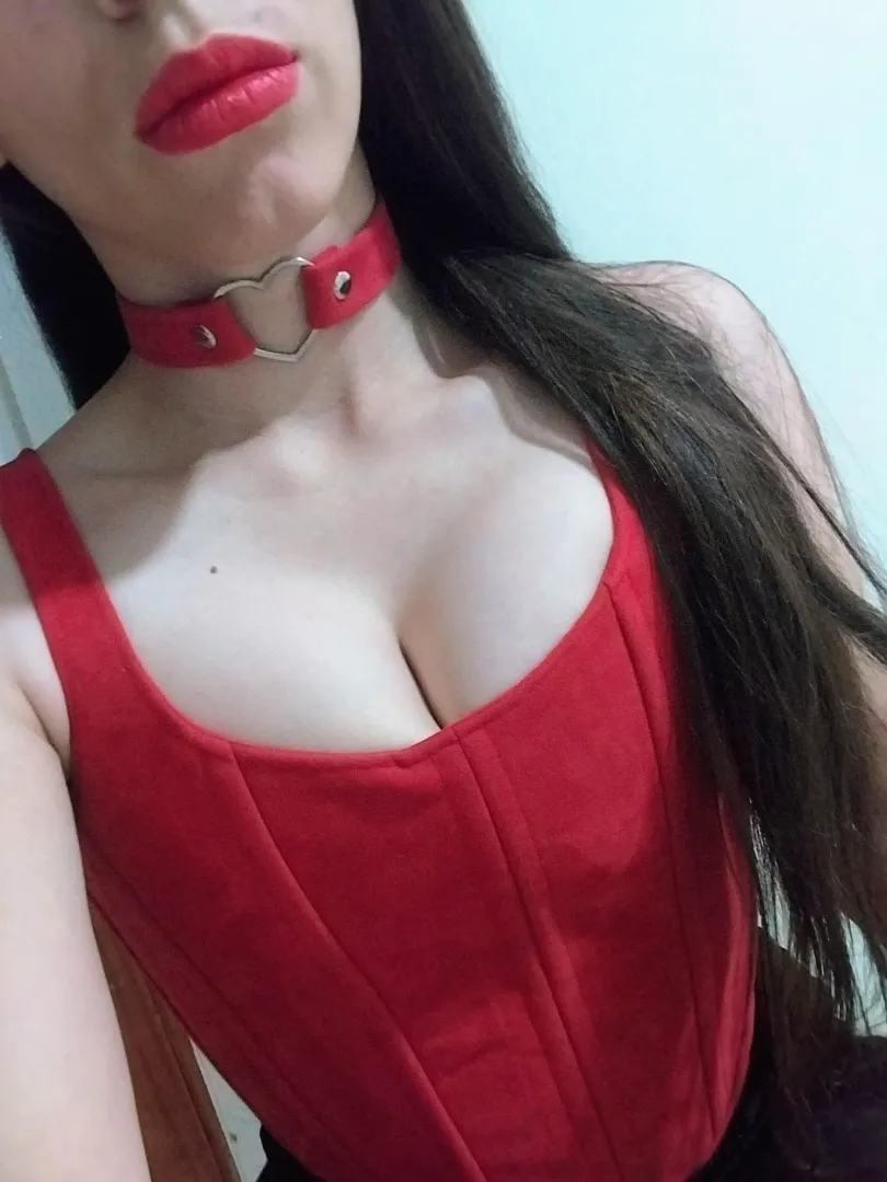 Red sexy lips