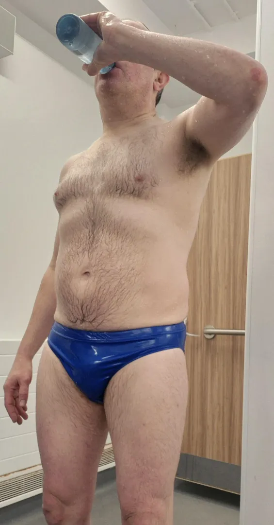 Rehydrating after a swim