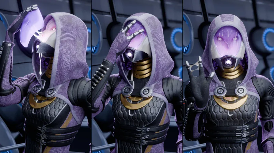 Reinforcing Tali's immune system (@OffModelStudio)