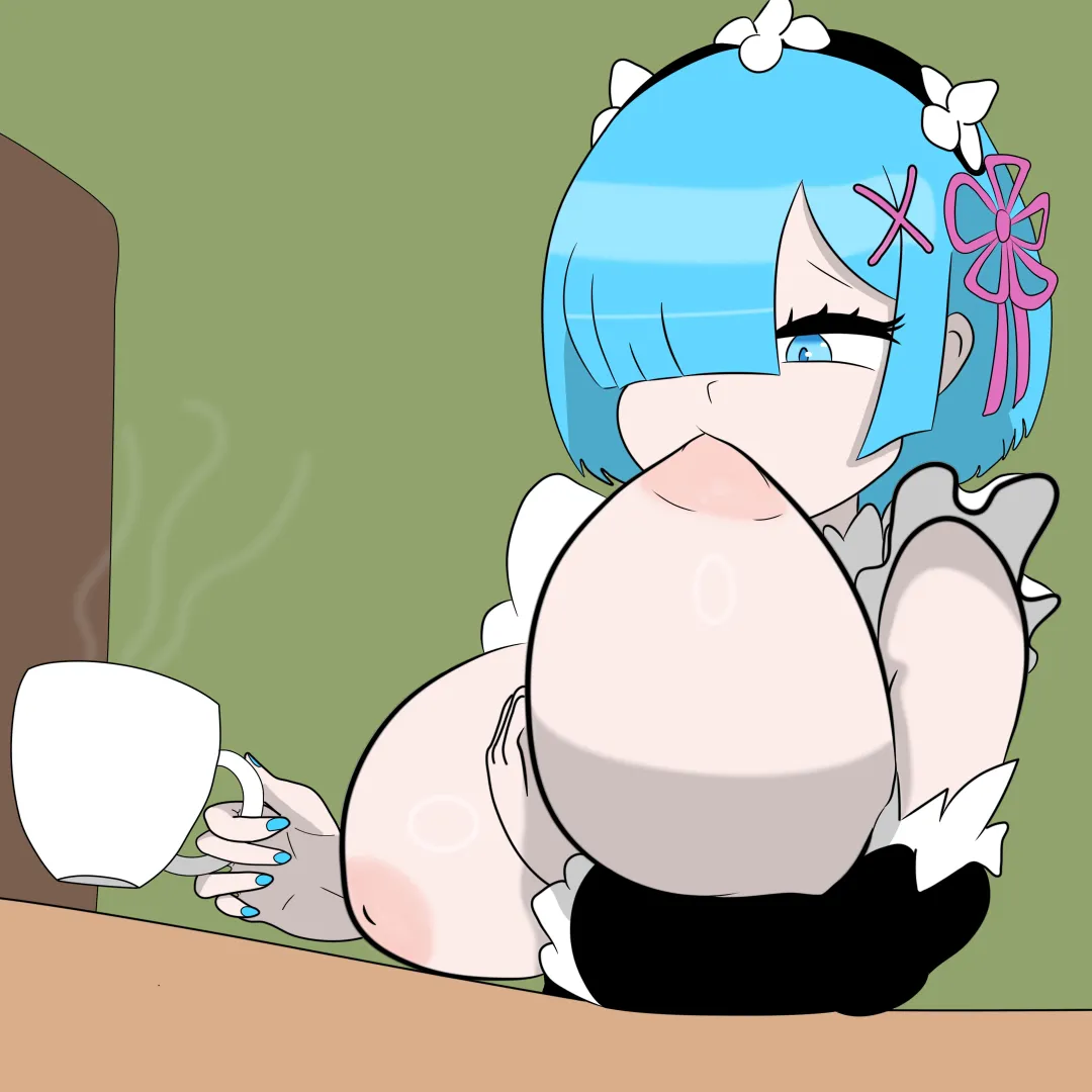 Rem waiting for Subaru to wake up