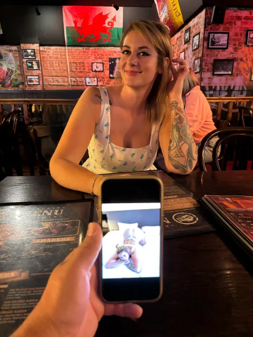 Remembering what we got up to before dinner