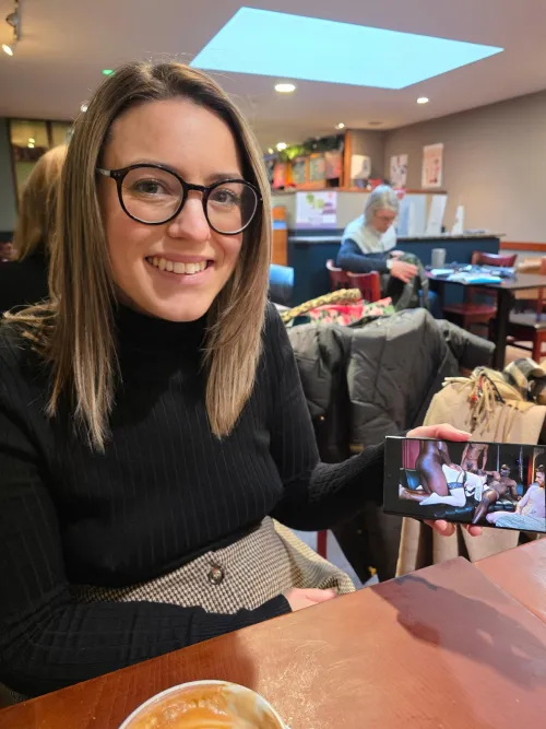 Reminding my husband of our crazy night