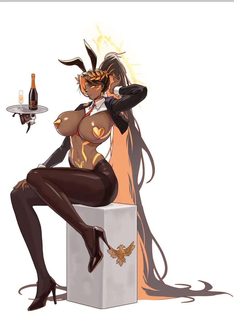 Reverse Bunnysuit Empress by @PodoBrick