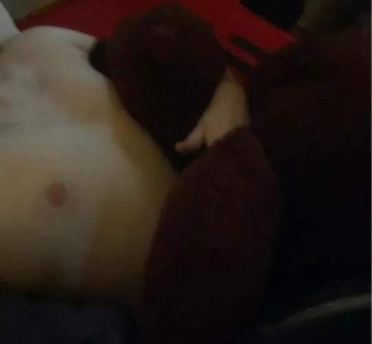 Right where he wants to be 