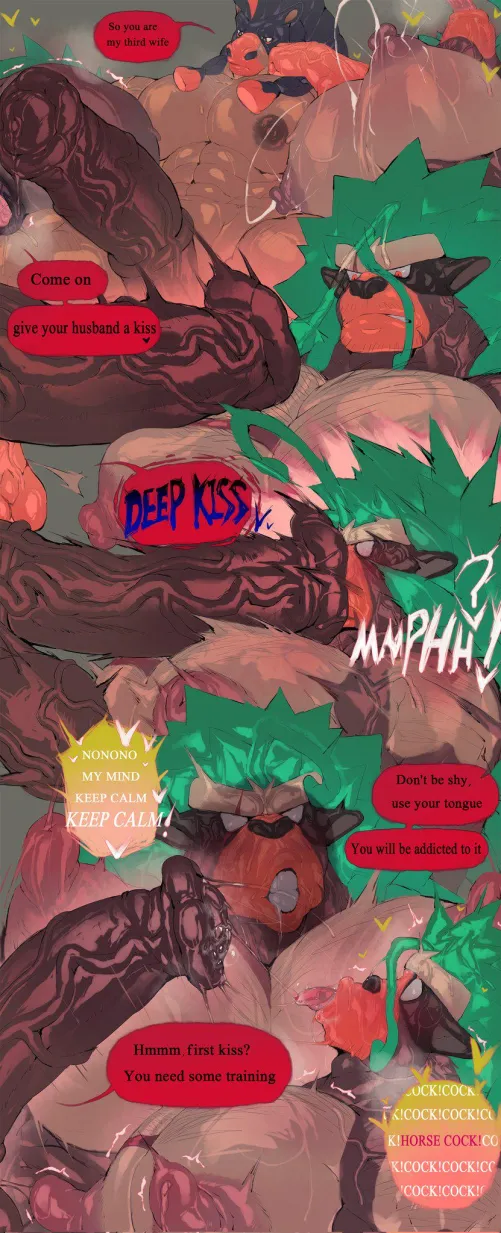 Rillaboom celebrates the year of the horse (artist: KD_gai)