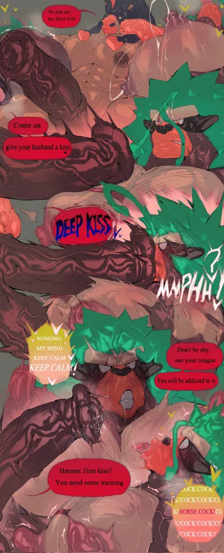 Rillaboom celebrates the year of the horse (artist: KD_gai)