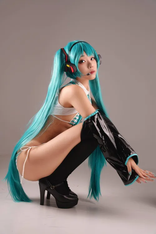 @Rin_96neco Hatsune Miku Birthday Cosplay