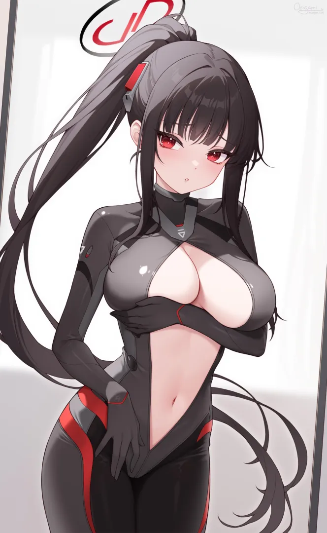 Rio needs to cool off [Blue Archive]