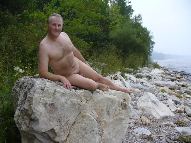 Rocky Lake Michigan Shore