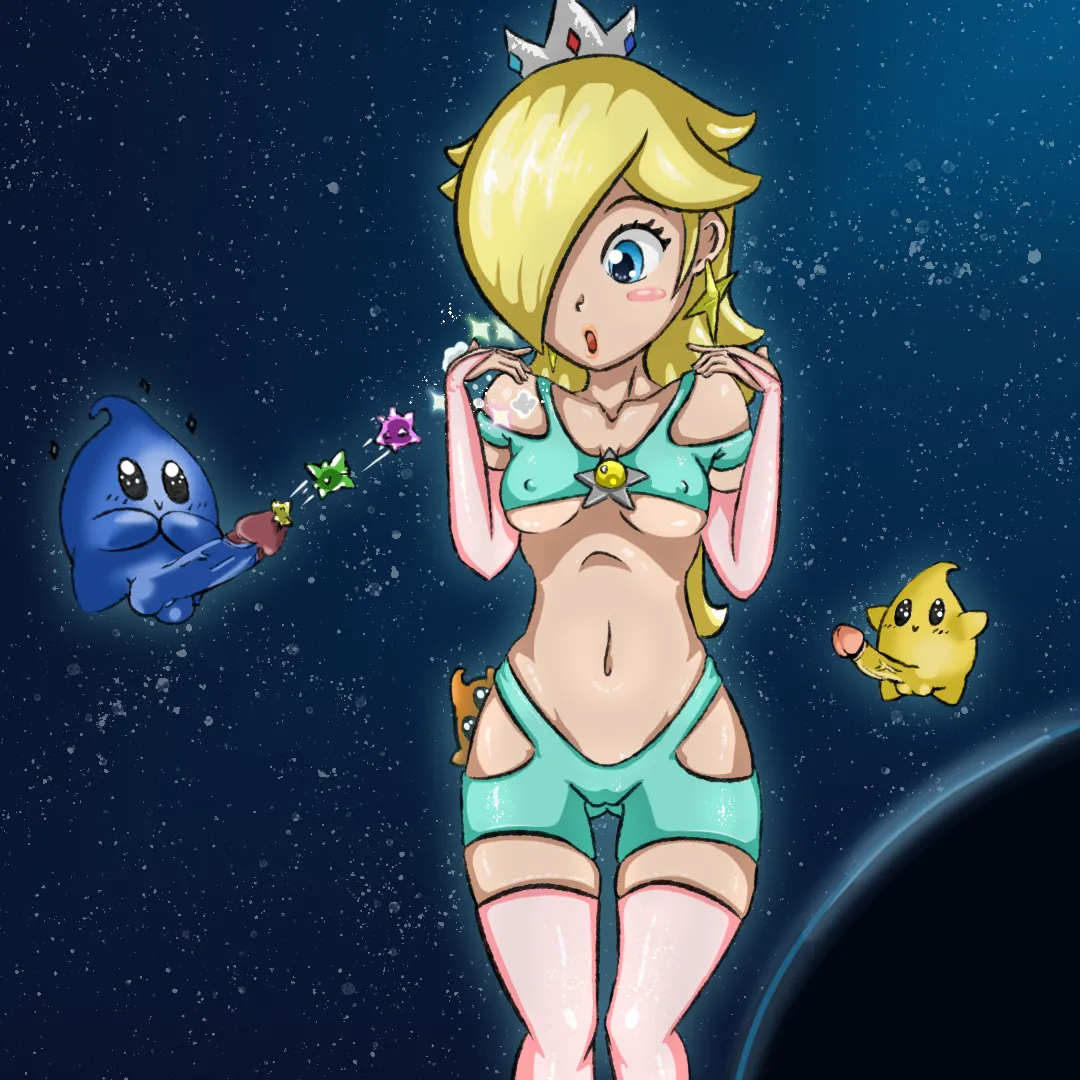 Rosalina got a new outfit! I love it!