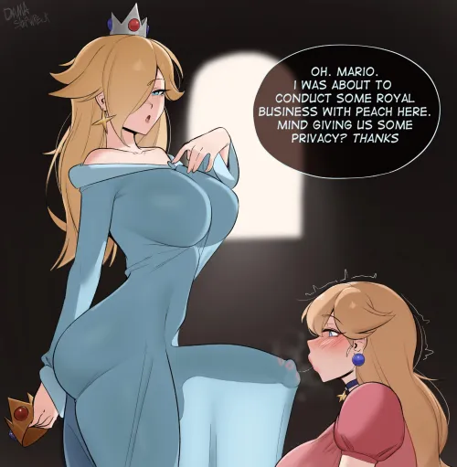 Rosalina's bulge artwork by (Dama Shipwreck)