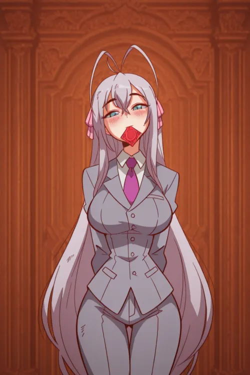 Rossweise is ready for class (Highschool dxd)