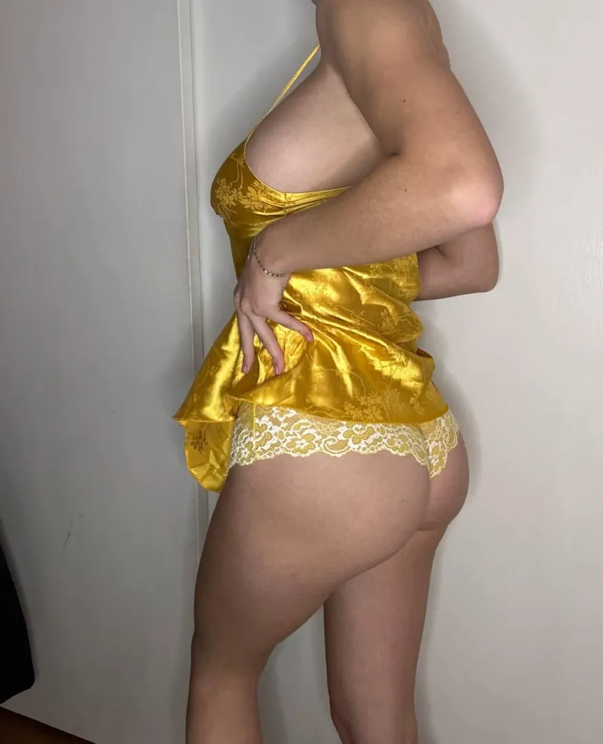 Round ass cheeks so plush they dimple under touch