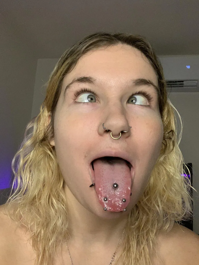 Rub your tip on my piercings