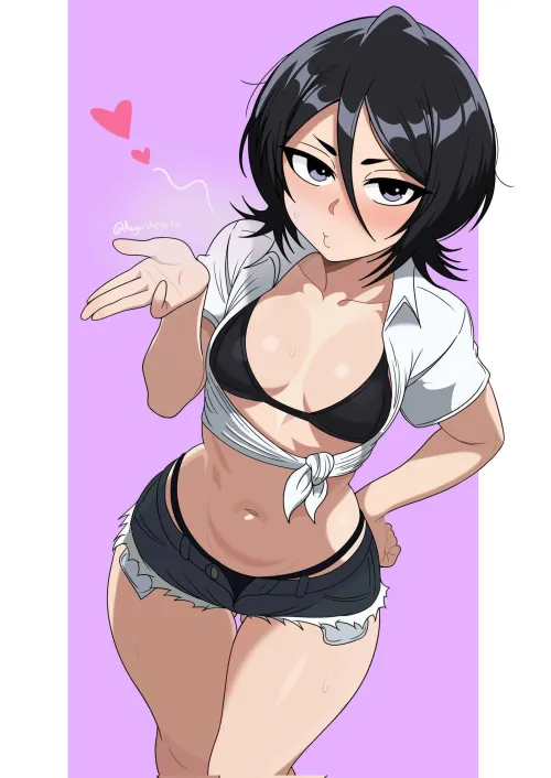 Rukia is such a cutie (Augusketchs)