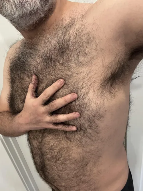 Run your hands through the pelt